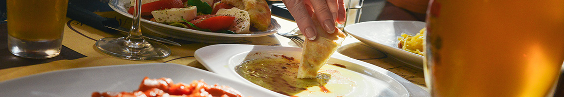Eating Mediterranean Middle Eastern at Sky Mediterranean Restaurant and Lounge restaurant in Winnetka, CA.